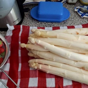 Spargel aus dem Backofen