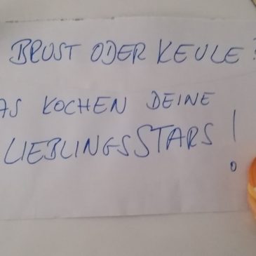 Knackige Rezepte zum Wochenende. Heute: Die Realität